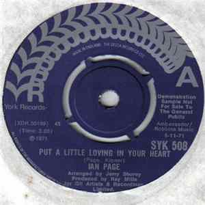 Ian Page - Put A Little Loving In Your Heart FLAC