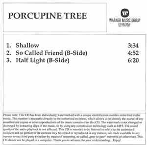 Porcupine Tree - Shallow FLAC