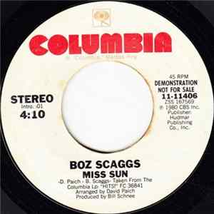 Boz Scaggs - Miss Sun FLAC