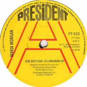 Maria Morgan - (The Best Part Of) Breaking Up FLAC