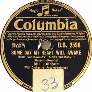 Bill Johnson - Some Day My Heart Will Awake / You're Breaking My Heart FLAC