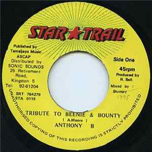 Anthony B - Tribute To Beenie & Bounty FLAC