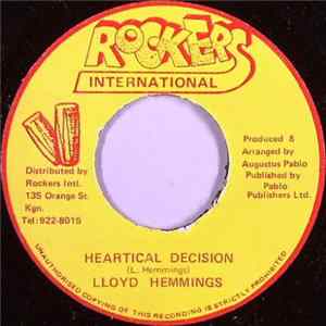 Lloyd Hemmings - Heartical Decision FLAC