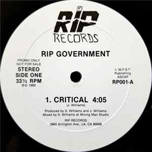 Rip Government - Critical FLAC
