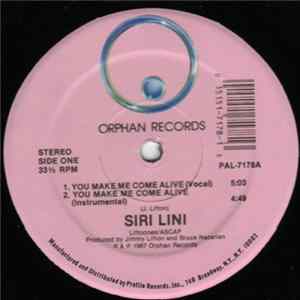 Siri Lini - You Make Me Come Alive FLAC