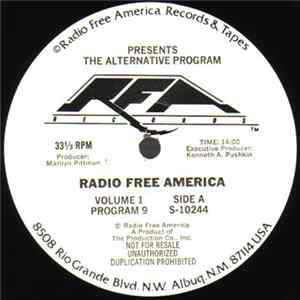Various - The Alternative Program - Radio Free America - Volume 1 Program 9 FLAC