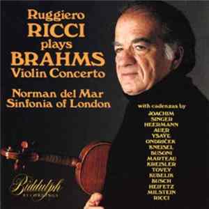 Johannes Brahms, Ruggiero Ricci - Violin Concerto FLAC