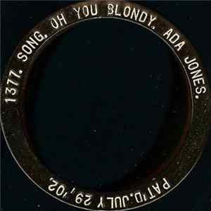 Ada Jones - Oh You Blondy FLAC