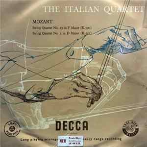 Mozart, The Italian Quartet - String Quartet No. 23 In F Major (K.590) / String Quartet No. 2 In D Major (K.155) FLAC