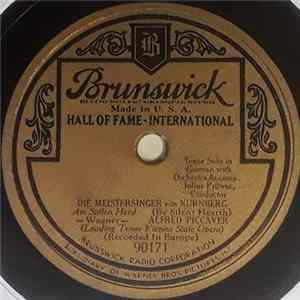 Alfred Piccaver - Die Meistersinger Von Nurnberg FLAC