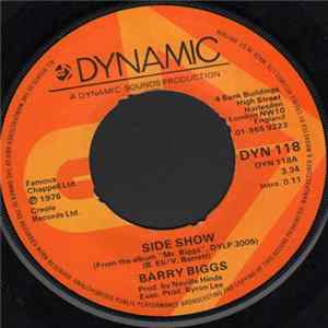 Barry Biggs - Side Show FLAC
