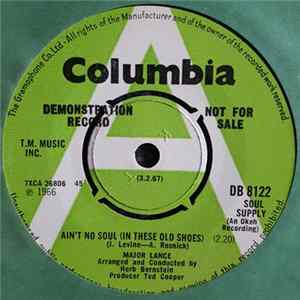 Major Lance - Ain't No Soul (In These Old Shoes) / You'll Want Be Back FLAC