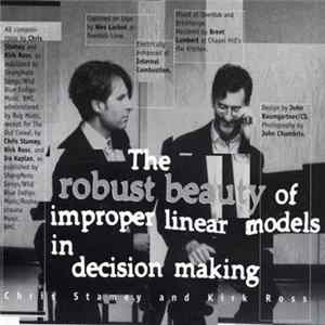 Chris Stamey and Kirk Ross - The Robust Beauty Of Improper Linear Models In Decision Making FLAC
