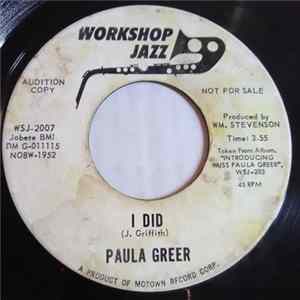 Paula Greer - I Did FLAC