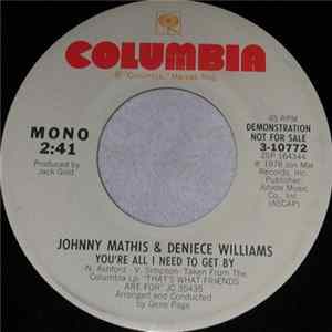 Johnny Mathis & Deniece Williams - You're All I Need To Get By FLAC