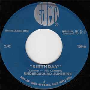 Underground Sunshine - Birthday FLAC