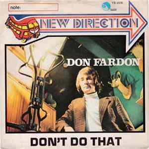 Don Fardon - Don't Do That FLAC