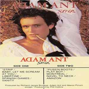 Adam Ant - Strip FLAC