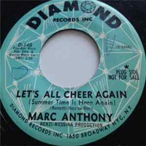 Marc Anthony - Let's All Cheer Again/Why Do I Love You FLAC