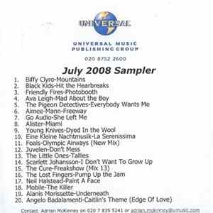 Various - July 2008 Sampler FLAC