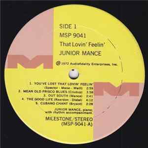 Junior Mance - That Lovin' Feelin' FLAC