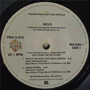 Devo - The Day My Baby Gave Me A Surprize FLAC