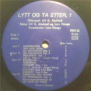 Ulf G. Åhslund - Lytt Og Ta Etter, 1 FLAC
