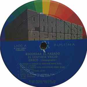 El Greco - Recordar El Pasado Es Sentirse Vacio FLAC