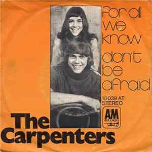 The Carpenters - For All We Know FLAC