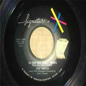 Jose Jimenez - In The Wee Small Hours / My Name...Jose Jimenez FLAC