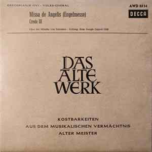 Chor Der Mönche Von Solesmes Leitung Dom Joseph Gajard OSB - Missa De Angelis (Engelsmesse) FLAC