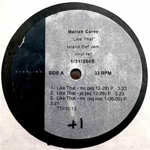 Mariah Carey - Like That FLAC