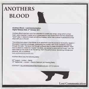 Anothers Blood - Lost Communication FLAC