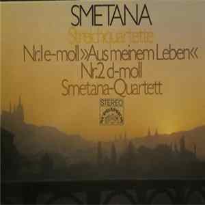 Friedrich Smetana, Smetana-Quartett - Streichquartette - Nr. 1 E-Moll "Aus meinem Leben"/ Nr. 2 D-Moll FLAC