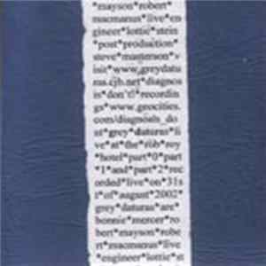 Grey Daturas - Live 2 FLAC