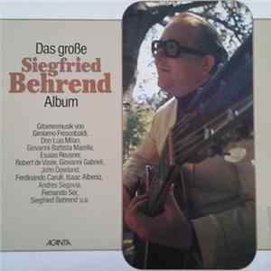 Siegfried Behrend - Das Grosse Siegfried Behrend Album FLAC