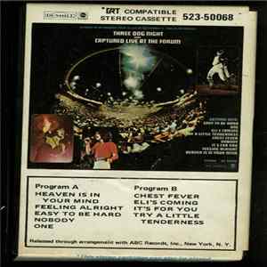 Three Dog Night - Captured Live At The Forum FLAC