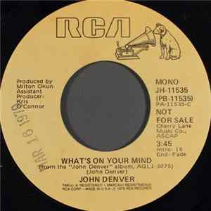 John Denver - What's On Your Mind FLAC