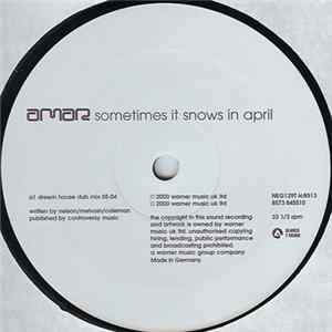 Amar - Sometimes It Snows In April (Dreem House Mixes) FLAC