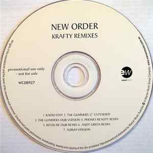 New Order - Krafty Remixes FLAC