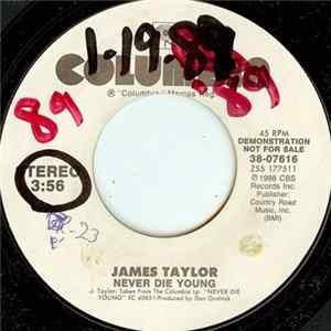 James Taylor - Never Die Young FLAC