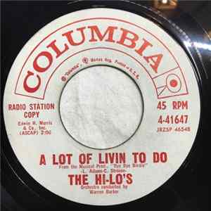 The Hi-Lo's - A Lot Of Livin To Do / Cindy's Prayer FLAC