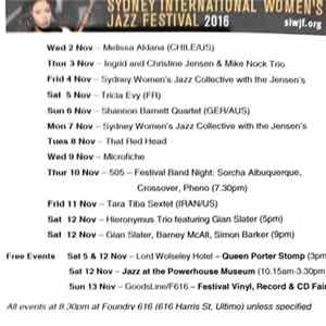Various - Sydney International Women's Jazz Festival 2016 Sampler FLAC