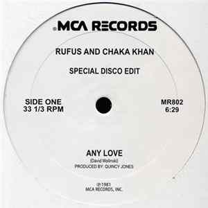 Rufus And Chaka Khan - Any Love / I Know You, I Live You FLAC