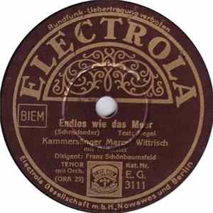 Marcel Wittrisch - Endlos Wie Das Meer / Die Frau Der Frauen FLAC