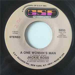 Jackie Ross - A One Woman's Man / Take The Weight Off Me FLAC