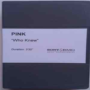 Pink - Who Knew FLAC