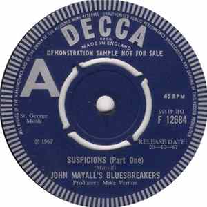 John Mayall's Bluesbreakers - Suspicions FLAC