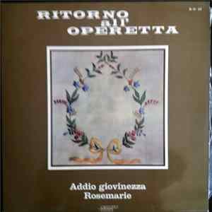 Cesare Gallino - Addio Giovinezza - Rosemarie FLAC