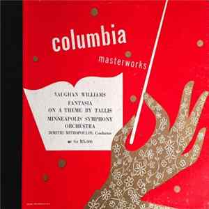 Vaughan Williams / Minneapolis Symphony Orchestra, Dimitri Mitropoulos - Fantasia On A Theme By Tallis FLAC